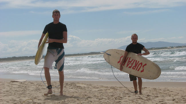 Surfaris and Byron B#2F55F9