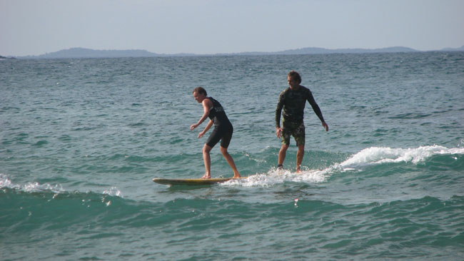 Surfaris and Byron B#2F5610