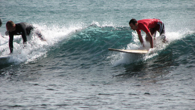 Surfaris and Byron B#2F563F